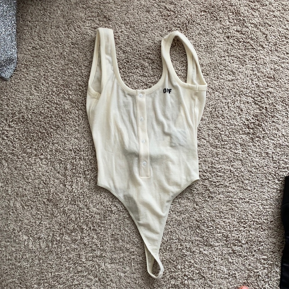 Off-White bodysuit.
